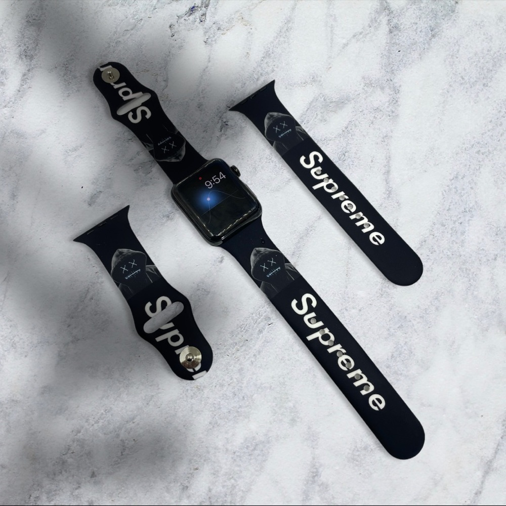 Watchband for Apple Watch Hype Cool Super Design in Black